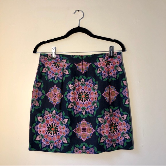 JCrew Paisley floral mini skirt - Picture 5 of 5